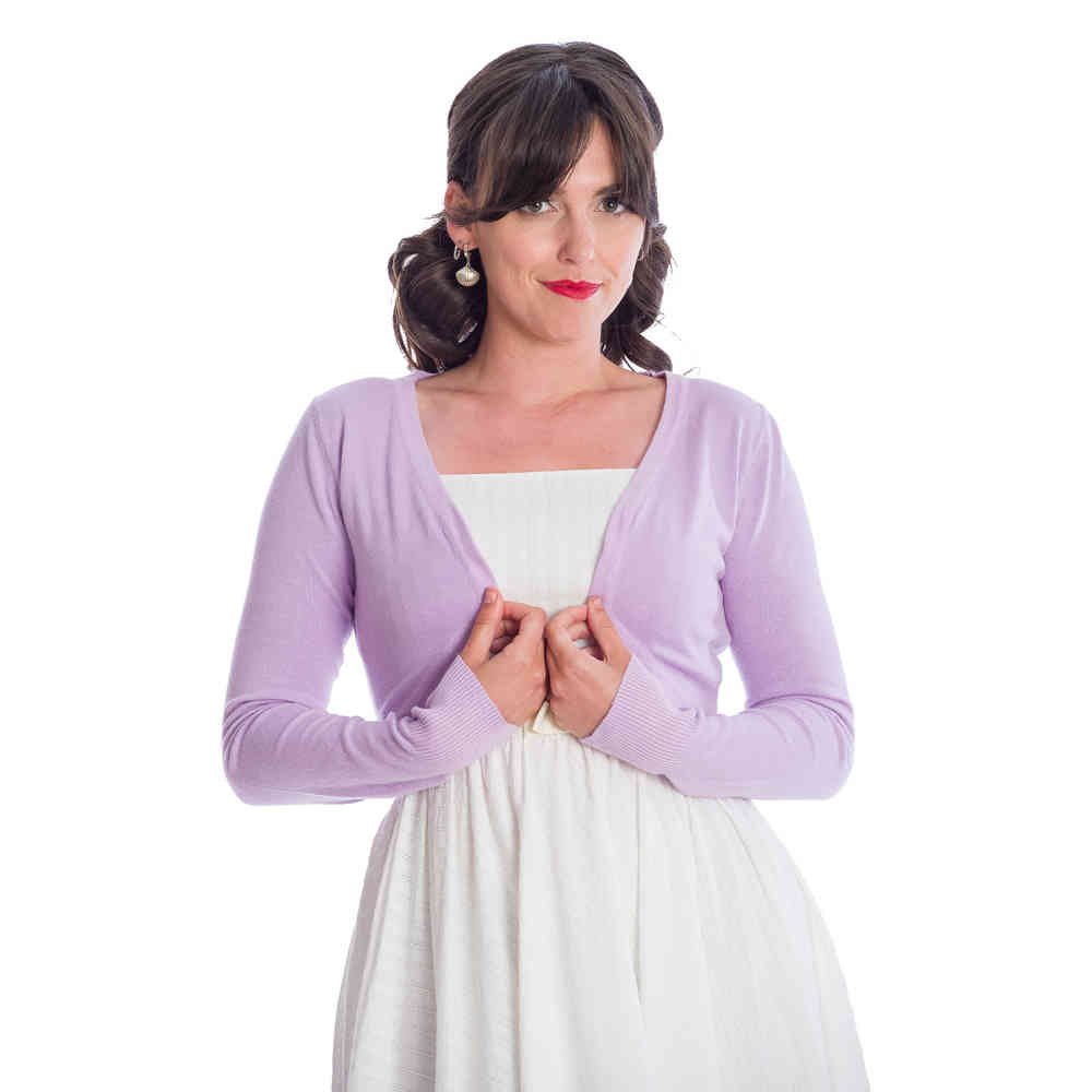 Banned - Flickers Bolero - Pastel purple